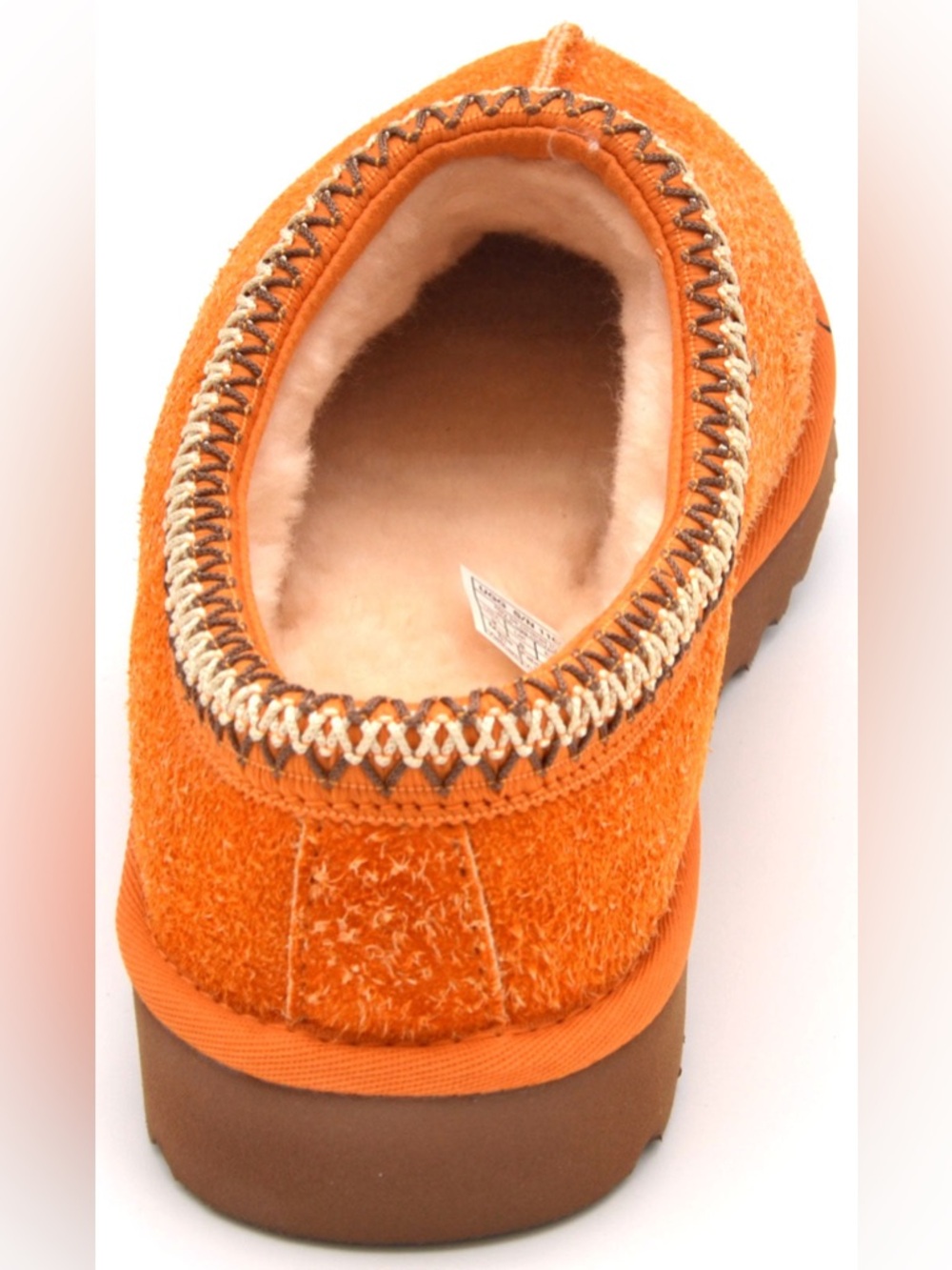 UGG Tasman Shaggy Suede Slip-On Clog - Picture 2 of 4